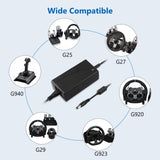 Replacement for Logitech G920 G29 Power Supply, 24V Power Adapter for Logitech Driving Force Racing Wheel G923 G25 G27 G940 GT Racing Wheel APD DA-42H24, AD10110LF, 190211-0010