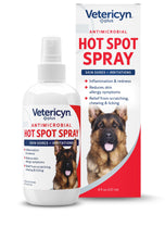 Load image into Gallery viewer, Vetericyn Plus Hot Spot Spray for Dogs Skin Sores and Irritations | Itch Relief for Dogs and Prevents Chewing and Licking at Skin, Safe for All Animals. 8 Ounces
