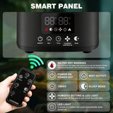 Coospider 5L Reptile Fogger Humidifier, Automatic Humidifiers for Reptiles Tank, Terrarium Humidifiers with Timer and Humidity Control, Reptile Misting System for Reptiles Amphibians Herps Vivarium