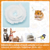 Tondiamo 50 Pieces Cage Liners for Small Animals Disposable Hamster Tray Liner Clear Plastic Box Liner Leak Proof Guinea Pig Cage Liner Bag Litter Toilet Film for Rabbit Bunny Hamster Hedgehog