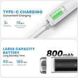 PATWING Dog Plaque Remover for Teeth,Pet Tooth Cleaner with LED Light,Cleaning Kit for Tartar and Stains,5 Adjustable Modes,Pet Teeth Cleaning kit,Suitable for Dogs and Cats (White)