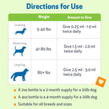 Pet Wellbeing Urinary Gold for Dogs - Vet-Formulated Multi-Herb Urinary Tract Support - Bladder Health & Urinary System Wellness - Natural Dog Supplement - Liquid Formula 2 oz (59ml)