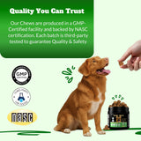 Dog Hip & Joint Supplement Chews with Glucosamine & Chondroitin – Joint Support for Senior & Large Breed Dogs, Helps Mobility & Flexibility – 120 Ct