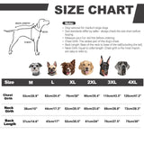 OUOBOB Dog Raincoat for Medium Dogs, Dog Rain Jacket with Adjustable Built-in Harness & Back Zipper, Reflective Strip, Removable Hood, for Rainy Walks, Muddy Roads or After-Bath Outings - Black M