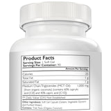 Nutrition Strength MCT Oil for Dogs from Organic Coconuts, Medium Chain Triglycerides with Caprylic Acid & Capric Acid to Protect Skin and Coat, Boost Immunity, Support Metabolism, 90 Soft Gels