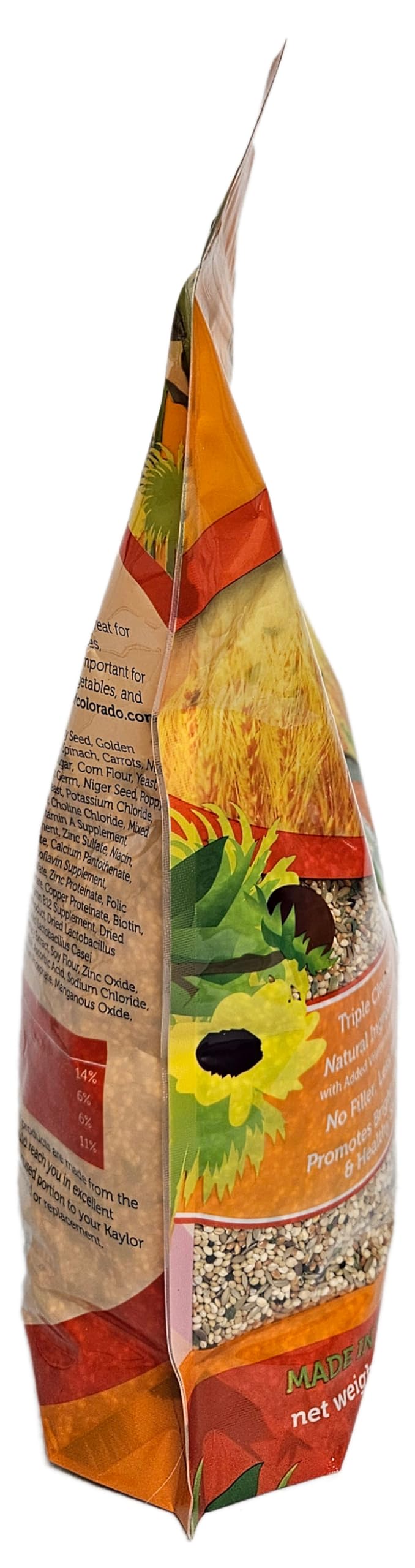 Sweet Harvest Finch Bird Food, 4 lbs Bag - Seed Mix for Finches