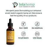 Lolahemp Hip & Joint Hemp Oil for Dogs – Mobility Support with Organic Hemp & Turmeric – Mobility, Comfort & Longevity