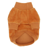 LOPHIPETS Small Dog Sweatshirt - Lightweight Cold Weather Coat - Fits 4.5-6.5 lbs - Adult Chis, Poms, Maltese - Camel Medium