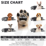 KOOLTAIL Dog Socks for Hot/Cold Pavement to Prevent Licking Paws,Dog Boots&Paw Protector for Hardwood Floors Anti Slip,Traction Control Booties for Small Medium Large Senior Dogs,XL