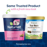 NaturVet – Tear Stain Plus Lutein – Eliminates Unsightly Tear Stains – Enhanced with Cranberry Extract, Marshmallow Root & Oregon Grape Root – for Dogs & Cats – 70 Soft Chews