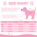 Yikeyo Dog Sweaters for Small Dogs, Winter Dogs Hoodies Boy Girl, Warm Fleece Clothes for Teacup Chihuahua Yorkie, Pet Apparel Outfit,Pink Leopard,XXS