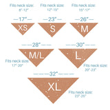 Dog Bandanas Pregnancy Announcement I Thought I was The Baby! Paw Prints Oatmeal Beige (Large)