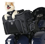 Nelson-Rigg Route 1 Rover Pet Carrier: Weather Resistant, Portable, and Secure Motorcycle pet Carrier/Crate; Fits Harley Davidson, Indian, Yamaha & Suzuki Motorcycles