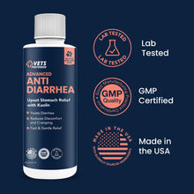 Load image into Gallery viewer, Vets Preferred Anti-Diarrhea &amp; Gas Relief for Dogs – Kaolin Formula to Soothe Upset Stomach &amp; Support Digestive Health – All Breed &amp; Size Dogs – 8 fl oz Liquid – Made in USA
