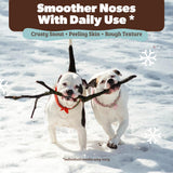Natural Dog Company Snout Soother Balm – Dog Nose Balm for Dry Cracked Snouts, Moisturizing Winter Nose Care with Coconut Oil & Shea Butter, Lick Safe Dog Snout Balm for All Breeds, 2 oz Stick