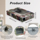 4 Pack Multi Catch Mouse Trap Clear Top Humanized Mouse Trap Rodent Mouse Trap for Indoor Outdoor Rat Control Pet and Kids Security (Camo Color)