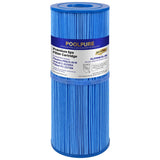 POOLPURE Antimicrobia PRB25-IN-M Spa Filter Replaces Unicel C-4326RA, Filbur FC-2375M, 3005845, 17-2327, 100586, 33521, 25392, 817-2500, 5X13 Drop in Spa Filter 1 Pack