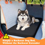 Bhyhok Waterproof Dog Mat for Car Backseat 3.14 Inch Thick Non-Slip Backseat Pet Mat with 600D Oxford Cover and High-Density Foam, Suitable for Cars Suvs Sedans (53.8 * 24 Inch)