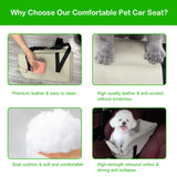 Dog Car Seat Centre Console Dog Booster Dog Car Seat Small Dog Cat Booster Seat for Dogs Cats Pets Up to 13lbs