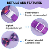 Segarty Dog Bow Ties and Small Dog Tie Set, 100 Pack Bowties for Pets Adjustable Bowties Pet Necktie Collar Set Grooming Accessories Bulk for Cats Puppy Birthday Wedding Party
