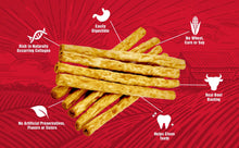 Load image into Gallery viewer, Rewardables | Healthy Chewers | Natural Collagen and Beef Sticks for Dogs | 100 Count | High Protein and Limited Ingredient Dog Chews
