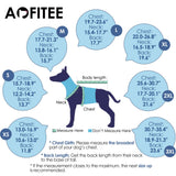 AOFITEE Extra-Large Dog Anxiety Vest, Thunder Jacket for Dogs Anxiety, Breathable Pets Calming Shirt for Fireworks, Thunder, Travel, Separation, Anti-Anxiety Pet Calming Vest with Collar, XXXL