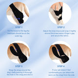 Nylvian Dog Knee Brace for Torn Acl Hind Leg - Adjustable Stabilizing Support for Ccl Injury, Luxating Patella, Hind Leg Pain & Arthritis - Rear Leg Limp Support