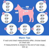 XL Winter Coat for Medium Dogs,Reflective Harness Built in | Turtleneck Dog Snowsuit with Sleeves for Snow Day Keep Warm,Outdoor Activities Water-Repellent & Windproof Jacket (Navy-Blue)