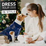 AOFITEE Dog Coat, Waterproof Dog Jacket, Winter Coats for Small Dogs, Windproof Dogs Puffer Jacket, Fleece Pet Snowsuit Puffer Vest with Snap Closure, Cold Weather Coats for Boy Girl Puppy, Silver, S