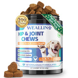 Joint Supplement for Dogs - Dog Joint Supplement Glucosamine Hip and Joint Chondroitin Chews Treats for Dogs with MSM Lipid Mussels Vitamins Dog Joint Support for All Breed 200pcs