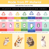 Indoor Puppy Playpen | Durable, Waterproof Pet Play Pen for Kittens, Rabbits, Guinea Pigs - DIY Easy Assembly, Safe & Secure, 16.5 X 12 Inch, 14 Panels