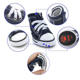 GLE2016 Pet Shoes Puppy Sport Denim Shoes Casual Style Anti-Slip Boots Sneaker Booties 4Pcs