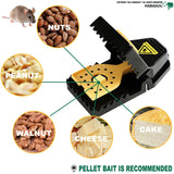 Large Rat Traps, Excellent Traps for Gophers, Mouse Traps Indoor Outdoor, Snap Traps That Work, Quick Effective Sanitary Safe, Snap Trap for Trapping Against Mouse, Chipmunk
