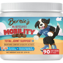 Load image into Gallery viewer, Bernie's Marvelous Mobility - Daily Total Joint Support for Dogs - 90 Soft Chews - Maintain &amp; Rebuild Mobility, Supports Joint Tissue Health
