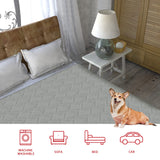 Waterproof Blanket 2 Pack Dog Bed Cover with Non-Skid Bottom, Couch Cover for Dogs, Mattress Protector Furniture Protector, Bed Couch Sofa(52" X 82")