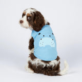 Fitwarm 3 Pack Hippo Sheep Koala Dog Shirt, Summer Clothes for Small Dogs Boy Girls, Funny Pet Outfit, Black, White, Gray, Blue, XS