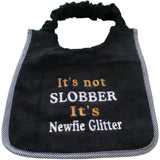 Unique Handmade Newfoundland Dog Bib - Personalized Colors, Waterproof Backing, and Adjustable Fit for all breeds - stylish - choose your size - newfy glitter