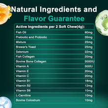 Load image into Gallery viewer, Dog Allergy Relief Chews Itching Skin is Human Multivitamin Pet Allergy Anti Itch Paw Relief and Immune Dog Chews Bites Antihistamine for Dogs Itching and Licking Weight Loss Management Support 200
