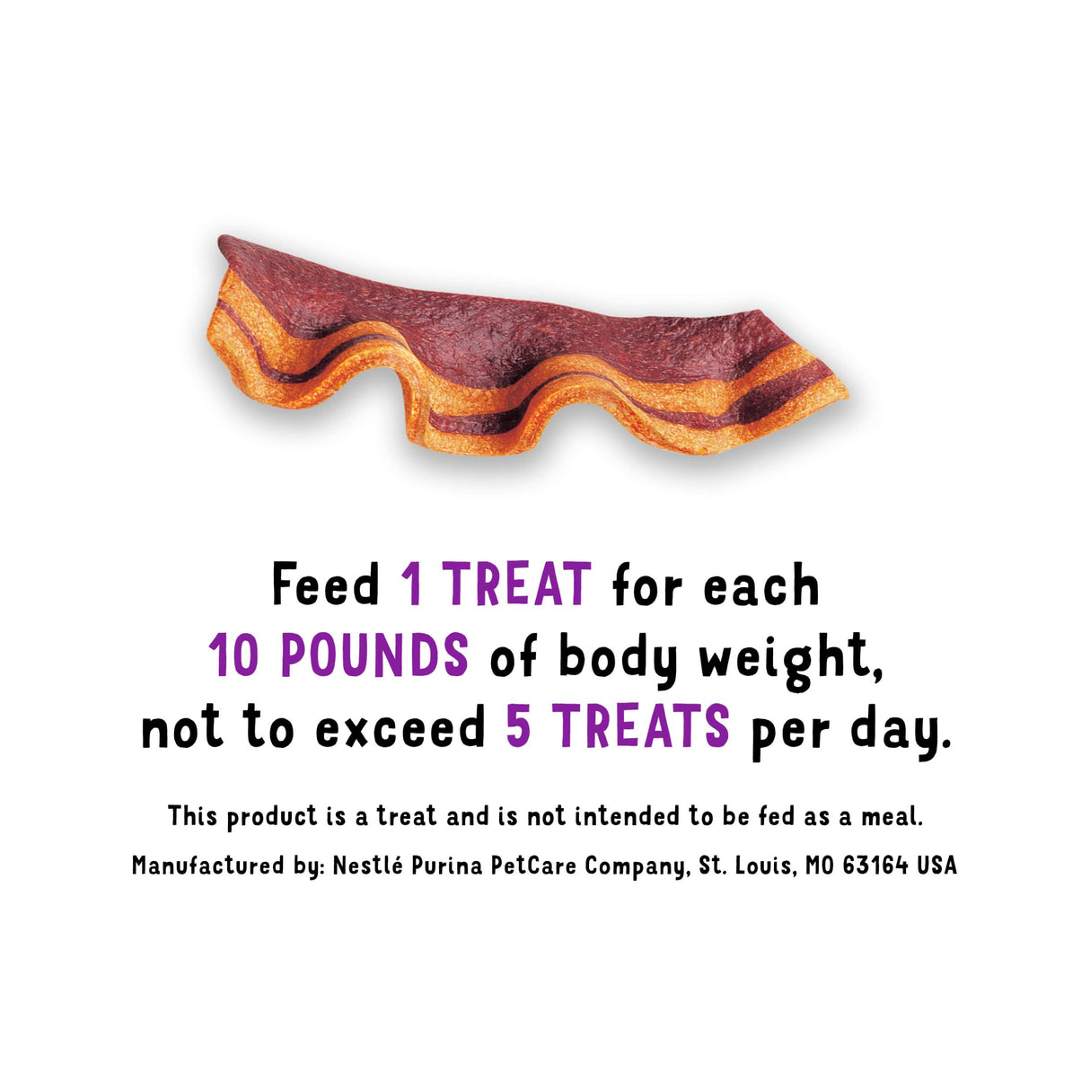 Purina Beggin' Strips With Real Meat Dog Training Treats With Bacon and Cheese Flavors - (Pack of 2) 26 oz. Pouches