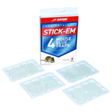 JT Eaton 133N Stick Em Glue Mouse Trap, Set of 4 (Pack of 2)