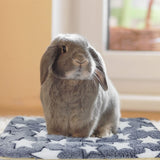 Tierecare 5PCS Guinea Pig Bed Soft Rabbit Bedding Cage Liner Warm Bunny Mats Pee Pads Fleece Blanket Plush Hamster Sleep Beds Ferret Squirrel Hedgehog Rat