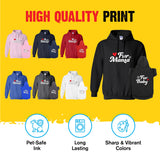 Fur Mama Fur Baby Matching Hoodies for Humans and Pets - Soft Dog & Cat Sweatshirt Set - Premium Gift for Holidays