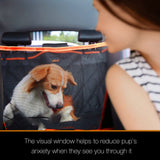 iBuddy Truck Seat Cover for Dogs Waterproof 900D Soft Back Seat Cover for Crew Cab Protects Vehicle from Dog Hair, Scratches, Dirt Durable Rear Seat Cover for Pickup Truck F150 F250 Ram GMC 1500 2500