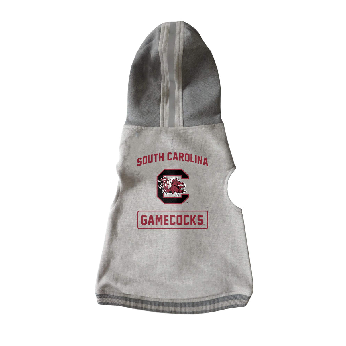 Littlearth NCAA USC Trojans Pet Hooded Crewneck, Team Color, Small