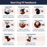 IECOii 2 Pack XXXL Dog Sweater for Large Dogs Girl Boy, Extra Large Dog Sweaters with Foldable Turtleneck, Super Soft & Stretchy Knitwear for Golden Retriever,Labrador, Blue+Brickred, 3XL