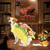 Taco Dog Costume Pet Costumes for Dogs - Funny Halloween & Christmas Apparel for Small & Medium Dogs Cats Puppy