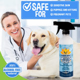 Bodhi Dog Itch Relief Spray - Natural Relief for Dry, Itchy, Allergic, or Bug-Bitten Skin - Safe for Dogs & Cats - Soothing Oatmeal Formula - Made in USA (Oatmeal, 17 Fl Oz)