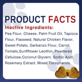 200 Treats, Dog Allergy Chews Immune Support Dogs Dog Allergy and Itching Skin Relief Bites Probiotics for Yeast, Itchy Skin and Itchy Ears Anti Itch Licking Paws Treatment for Dogs Seasonal Allergies