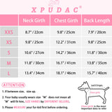XPUDAC 4 Pack Cute Dog Dress with Bowknot Dog Clothes Puppy Skirt Mommy Floral Bunny Egg Shamrock Print for St. Patrick's Day Easter Holiday Pet Outfit for Girls, M