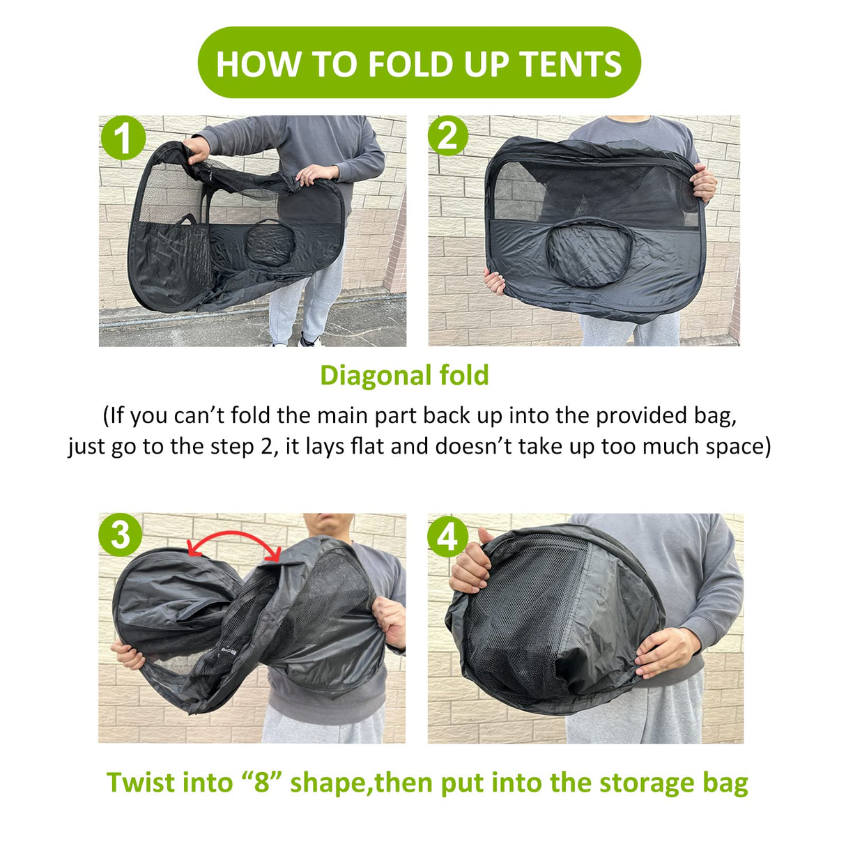 Guinea Pigs Playpen with Surround Tunnel,Pop Open Tent with Tube for Dwarf Rabbits,Chinchilla,Ferret and Other Small Animals to Run and Exercise Indoor or Outdoor (Playpen with Tunnel)